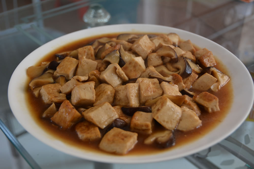 香菇豆腐