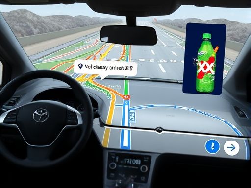 部分用户反馈百度地图 3D 车道级导航出现“植入广告”