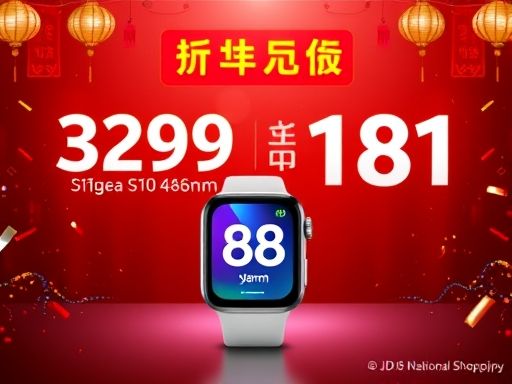 3199 → 1881 元接近腰斩:Apple Watch S10 46mm 京东 618 国补再降价