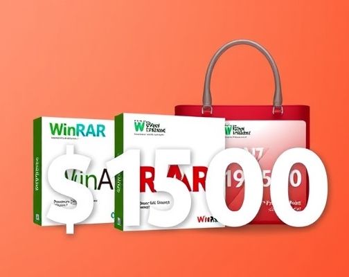 WinRAR 官方手提包周边开售,定价 150 美元相当于购买 5 份正版压缩软件