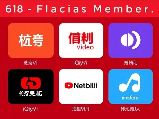 618 视频会员特价:爱奇艺VIP、腾讯视频VIP、哔哩哔哩大会员、网易云音乐|全部来自京东旗舰店