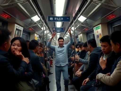 成都男子为博流量在地铁上做怪异行为，致 3 人恐慌躲避受伤，该男子将承担怎样的责任？