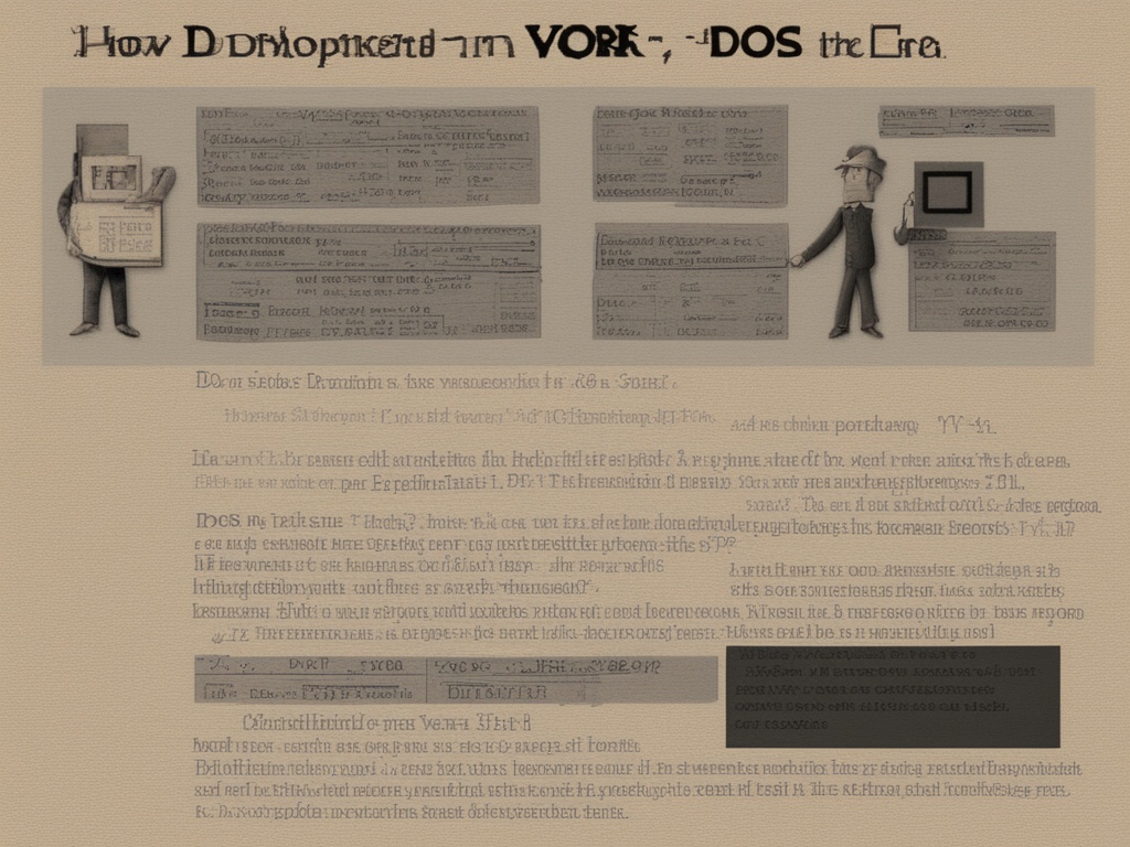 人们在 DOS 年代如何办公？