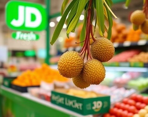 jd生鲜自营店的桂味荔枝，杜绝翻车。