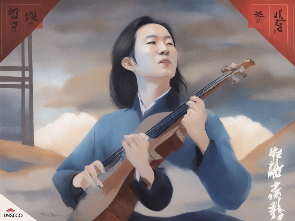 周深在联合国教科文总部表演了什么歌曲？