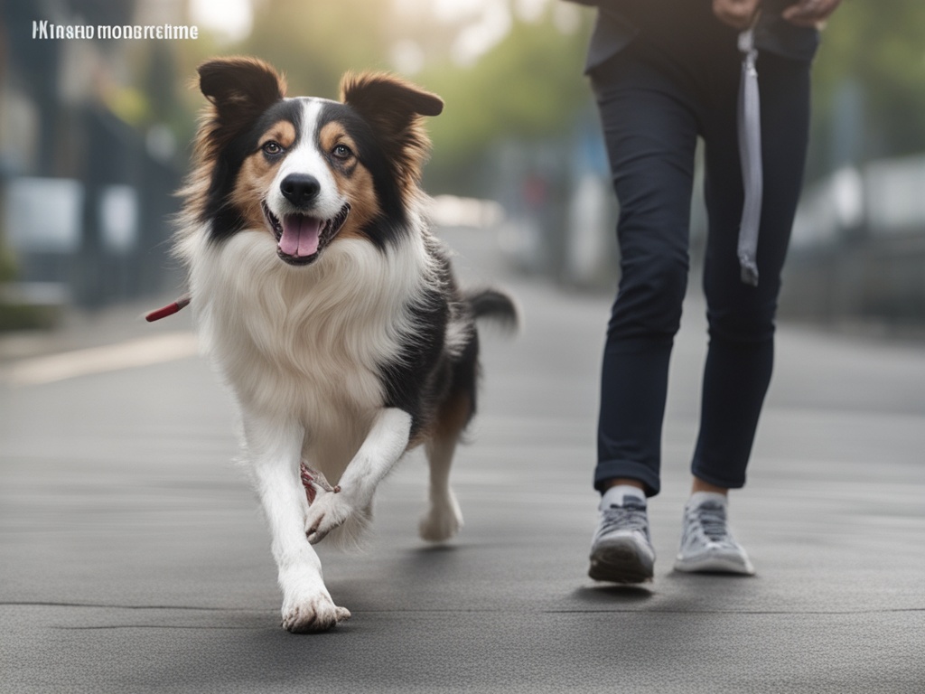 在四川，一名女子遛狗时遇到边牧犬突然跳起扑咬，这种情况应如何处理？