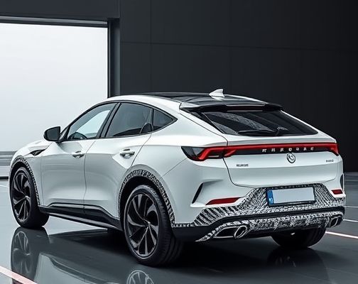 小米 YU7 Max 车型谍照曝光：汽车中控 / 后扰流 / 鸭尾 / 后视镜等处均应用碳纤维