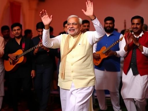 印度宣讲团已精疲力尽，但莫迪还要接着奏乐接着舞！