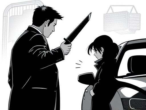 丈夫持刀家暴妻子驾车逃避，发生车祸丈夫死亡，妻子一审获刑  11  年，已上诉，如何从法律角度解读？