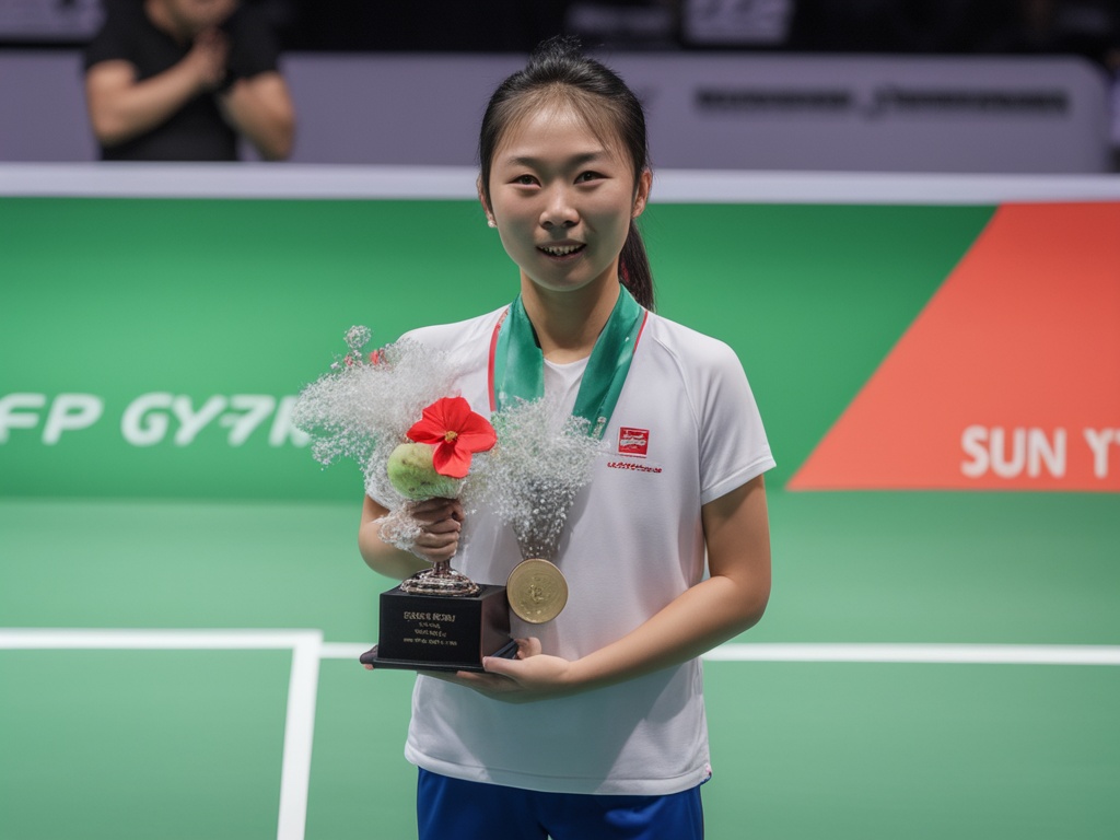 2025年wtt新加坡大满贯赛中,孙颖莎以4