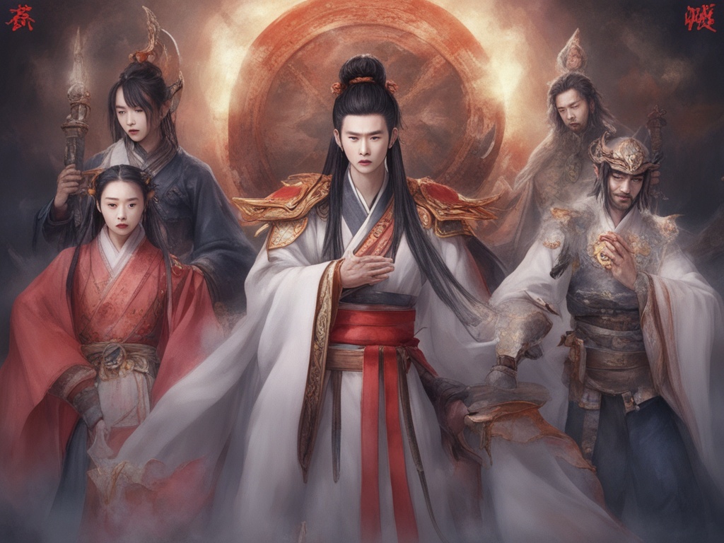 萧炎发现魂天帝和魂族四元老、四魔圣都在时会有什么反应?