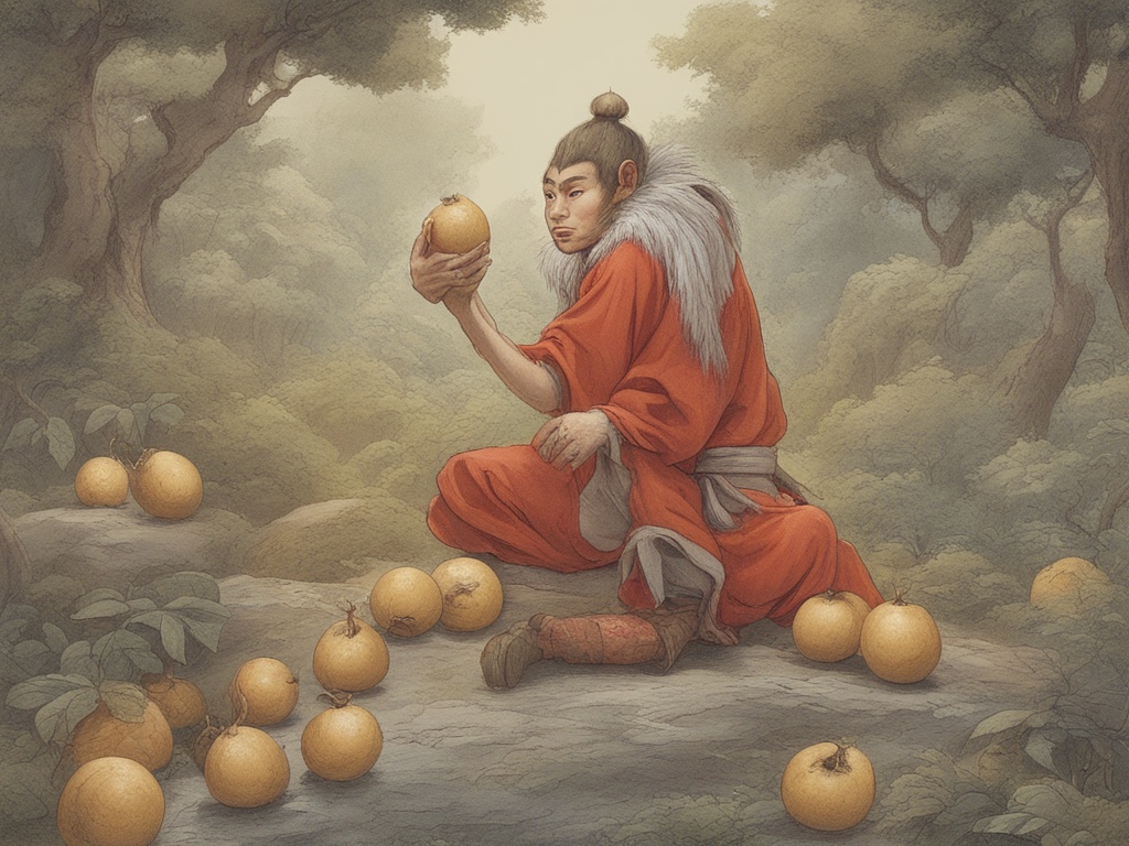 孙悟空偷人参果，第一个掉土里，然后偷走三个，总共弄没了四个，为什么不说清楚？