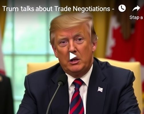 视频丨特朗普谈贸易谈判：欧盟难搞 加拿大愚蠢