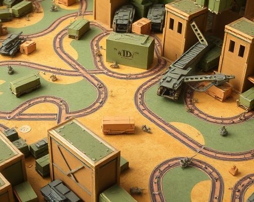 有哪些军事战略的游戏比较正确地强调了后勤补给在战争中的重要作用？