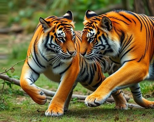 老虎虽然有脚，但不能踢人；虽然有爪，但不能挥拳打人，所以人类为什么打不过老虎？