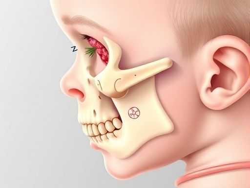 婴幼儿上颌骨骨髓炎