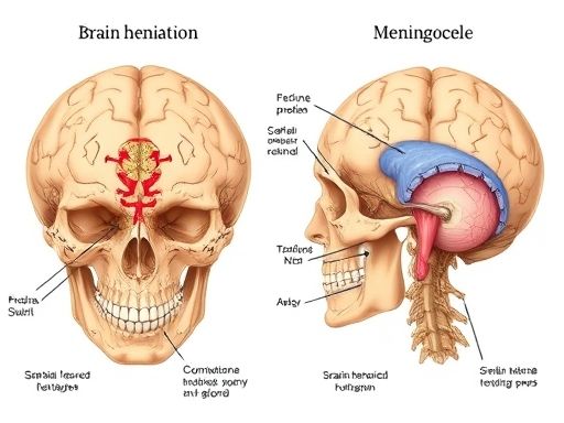 脑膨出和脑脊膜膨出