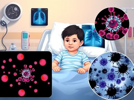 小儿巨细胞病毒肺炎