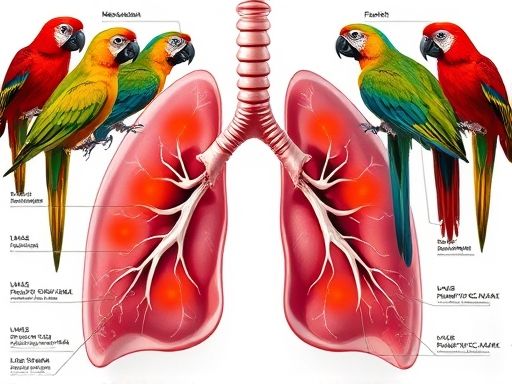 鹦鹉热衣原体肺炎