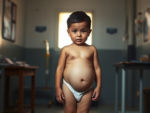 小儿营养不良性水肿