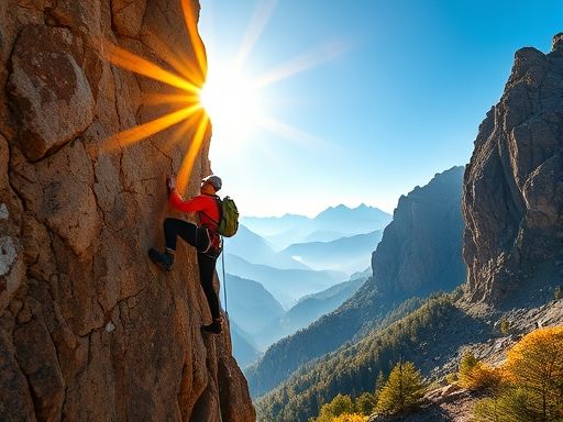 攀岩