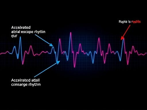 加速性房性逸搏心律
