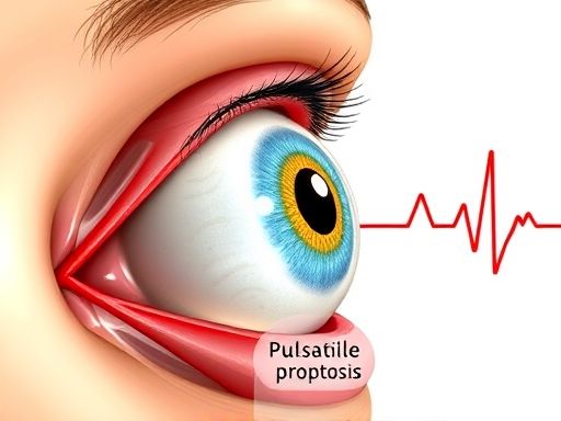 搏动性眼球突出症
